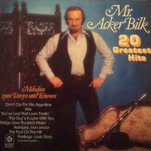 LP ACKER BILK - 20 Greatest Hits