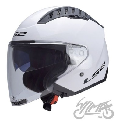 CASCO LS2 OF600 COPTER II GLOSS WHITE-06 XL  