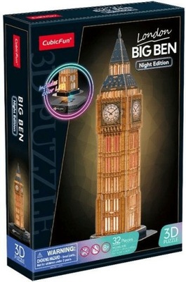 Puzzle 3D LED Big Ben Cubic Fun