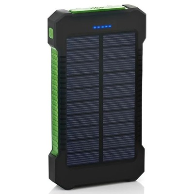 SOLAR POWER BANK REPELENTE AL AGUA 20000MAH DISPOSITIVO DE CARGA SLONECZNA PORTY USB ~4793  