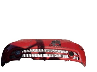 Vw new beetle бампер перед передній червоний фото №1