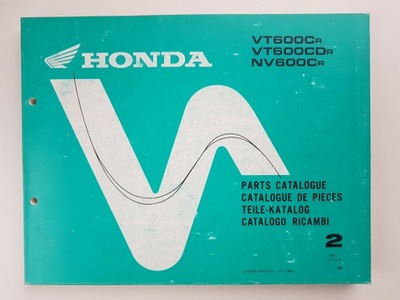 HONDA VT 600 SHADOW NV 600 C CATALIZADOR PIEZAS DE REPUESTO 1994 /2  