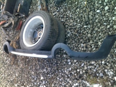 Mini countryman s r60 - накладка , накладка-спойлер бампера задняя фото №1