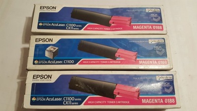 EPSON TONER C13S050188 0188 C1100 MAGENTA FV