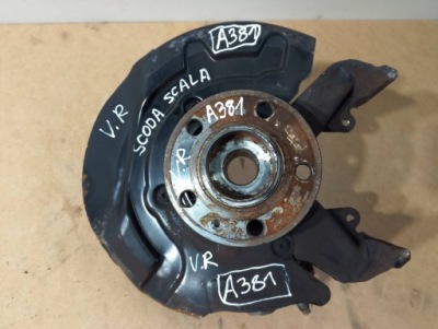 Skoda scala 1.0 tsi ступиця поворотний кулак передня права перед 2q0256h a381 фото №1