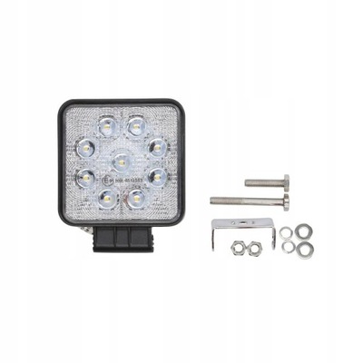 Lampa robocza Osram Opto 9xLED 27W 12/24/30V M-TEC