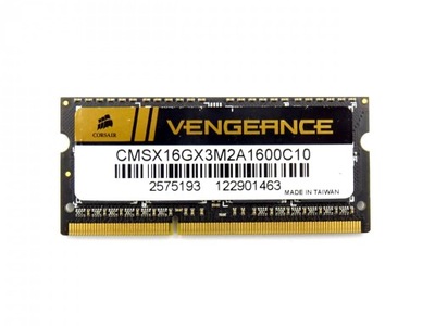 PAMIĘĆ RAM CORSAIR DDR3 CMSX16GX3M2A1600C10 8GB