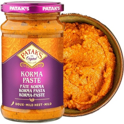 Pasta Curry Korma Łagodna Indie Mild 290g PATAKS