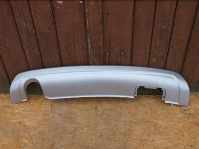 Vw polo cross 6r накладка диффузор спойлер задняя x250 фото №1