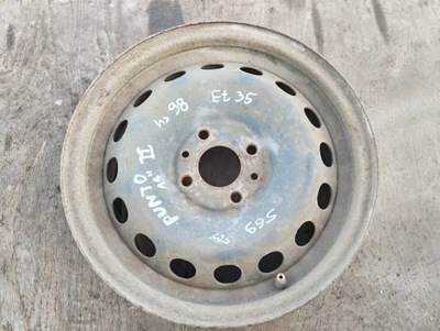 DISC STEEL FIAT PUNTO 2 II 14