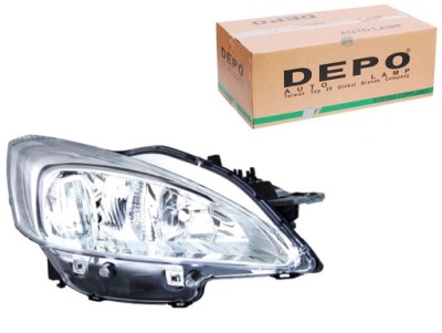 Depo фара peugeot 508 11- pr фото №1