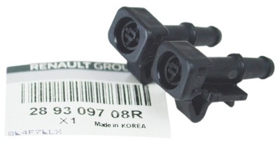 Оригинальные форсунки 2x омывателя renault fluence megane iii оригинал 2 szt фото №1