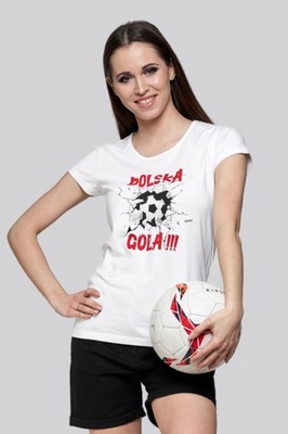 T-shirt damski - "Polska gola" M