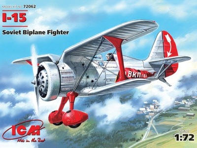 I-15 Soviet Biplane Fighter 1:72