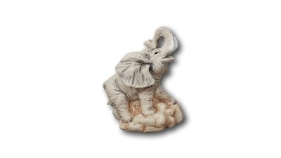 Figurka słoń na szczęście dekoracja upominek