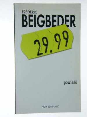 29,99 - Frederic Beigbeder