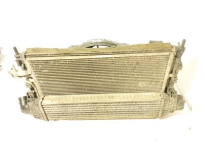 Ford focus mk2 2 2.0 tdci радіатор + вентилятор фото №1