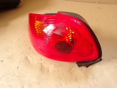 Левая лампа задняя задняя peugeot 206 cc 2003-2009 фото №1