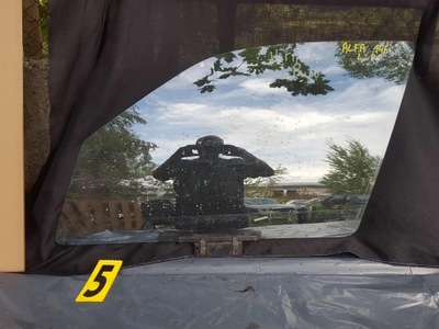 Скло бічна ліва передня лівий перед alfa romeo 146 фото №1