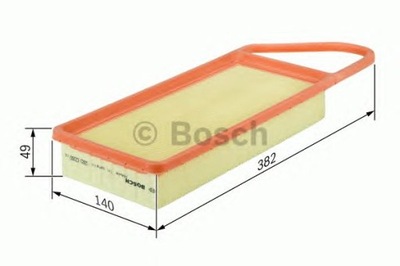 ФІЛЬТР ПОВІТРЯ BOSCH 1457433076 CITRO C1