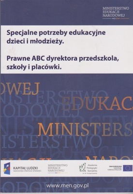 Specjalne potrzeby edukacyjne dzieci i młodzieży