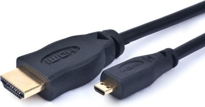 Kabel HDMI Micro HDMI 4.5m czarny (CCHDMID15)
