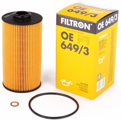 FILTRO ACEITES BMW E34 E39 535 7 E38 740 750 CON 649/3  