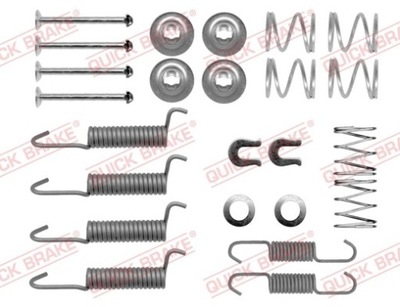 MUELLE ZAPATAS DE FRENADO OPEL FRONTERA A/B 92- QB105-0016  