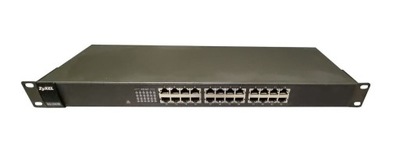 SWITCH ZYXEL ES-1024B 24x10/100Mbps CICHA PRACA