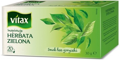 Herbata w torebkach Vitax Inspirations 20 sztuk