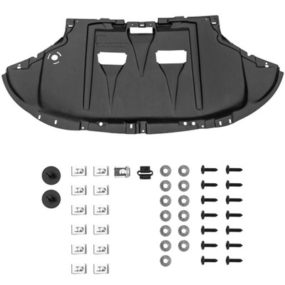 PROTECCIÓN DEL MOTOR + PASADORES AUDI A4 II B7/S4 B7 DESCAPOTABLE 2006-2008  