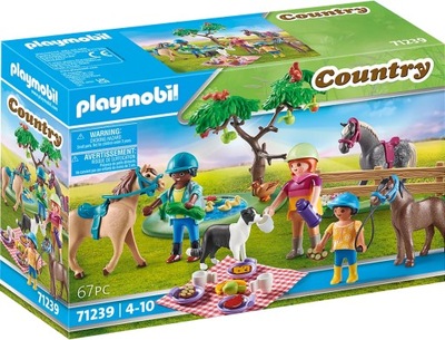 Zestaw Playmobil Country 71239 Wycieczka konna na piknik
