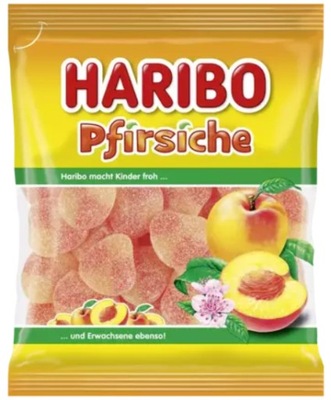 HARIBO Pfirsiche żelki z Niemiec 175 g DE