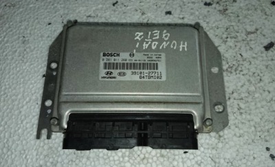 Бортовой компьютер двигателя hyundai 309101-27711 фото №1