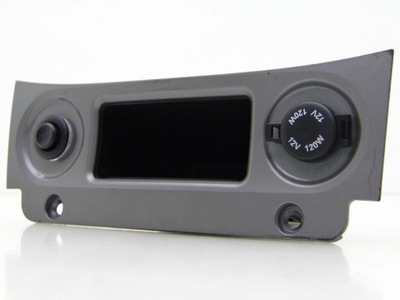 Панель 2x роз'єм прикурювач тунель rodius ii 13r- фото №1