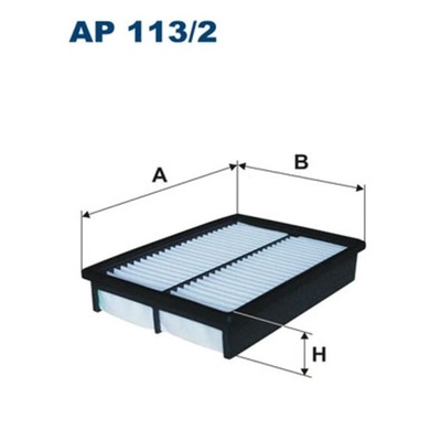 FILTRO AIRE FILTRON AP 113/2  