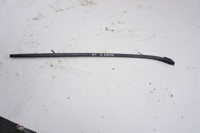 Молдинг скло лівий перед opel astra 5 k фото №1