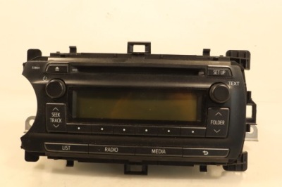 Радіо toyota yaris iii 3 86120-0d640 фото №1