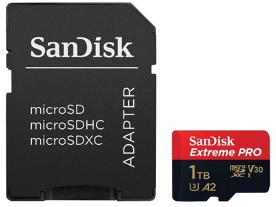 Karta pamięci SANDISK Extreme PRO microSDXC 1TB