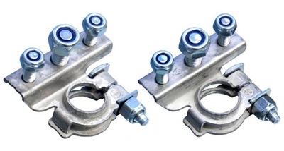 Клеммы do аккумулятор комплект plus i минус mta 686 фото №1