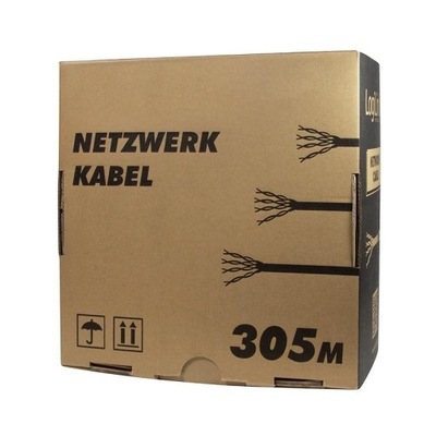 Kabel UTP LogiLink CPV0015 CAT 5e, CCA, 305m