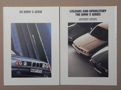 Prospekt - BMW 5 E34 SEDAN - 1990 r