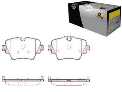 Гальмівні колодки гальмівні bmw 2 kabriolet 220 d f23 фото №1