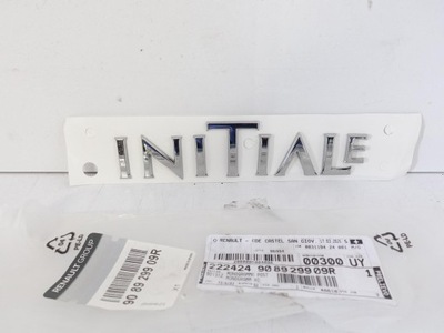 Renault espace v initiale 14-23 значок емблема logo хром задня новий org фото №1