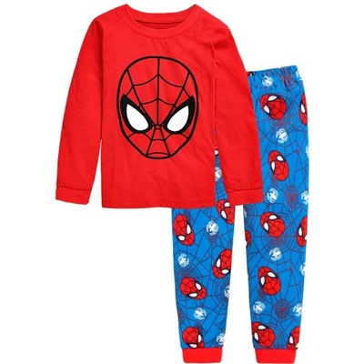 Piżama Spider Dla Chłopca Pająk Czerwona Niebieska Dla Dzieci 4-5 lat