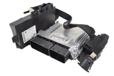 Блок керування набір стартовий bmw e60 0281015552 фото №1