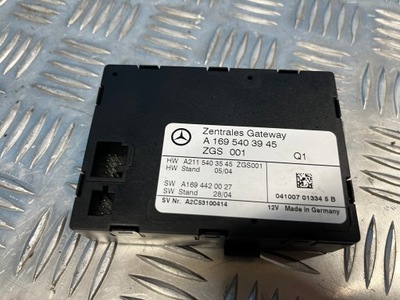 Mercedes w169 модуль блок управления шлюз фото №1