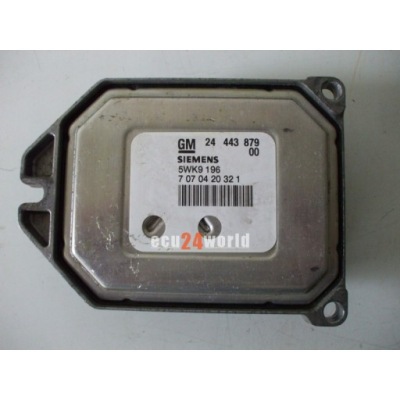 24443879 5wk9196 opel vectra бортовой компьютер wylogowany фото №1