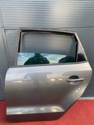 Vw polo v 6r двері ліва задні лівий задня сірі повний фото №1