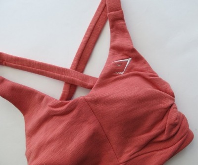 9658 GYMSHARK nowy TOP RUCHED Sports r XS